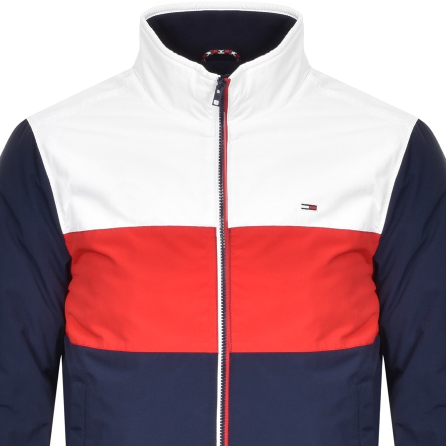 Alternative Image for ProductTommy Jeans Colour Block Padded Jacket Navy2